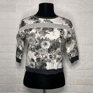 Floral Lightweight Sweatshirt